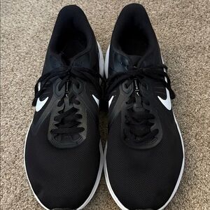 Black and White Nike sneakers